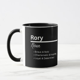 Rory Jungen Name Definition Personalisierter Beche Tasse