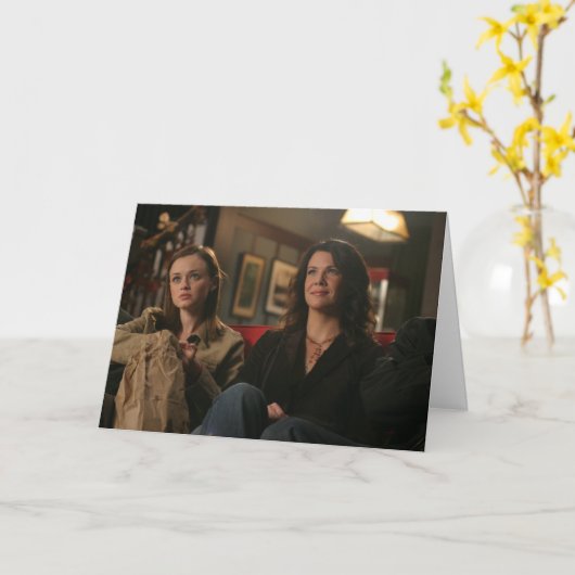 Rory & Lorelai Karte (Gelbe Blume)