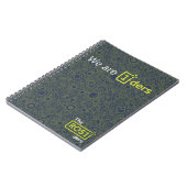 ROS1der Spiral Notebook Design #3 Notizblock (Linke Seite)