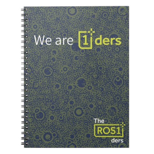ROS1der Spiral Notebook Design #3 Notizblock (Vorderseite)