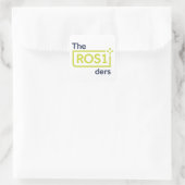 ROS1der Square Sticker Design #1 (Tasche)
