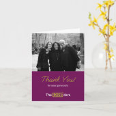 ROS1ders Danke, Design #3 Karte (Gelbe Blume)