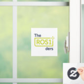 ROS1ders Fensterheber-Design #1 Fensteraufkleber (Zuhause)