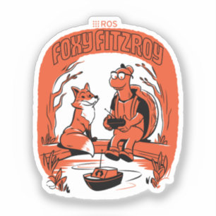 ROS 2 Foxy Fitzroy Aufkleber