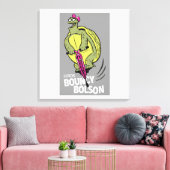 ROS Bouncy Bolson auf überwölkten Canvas Leinwanddruck (Insitu (Wohnzimmer))