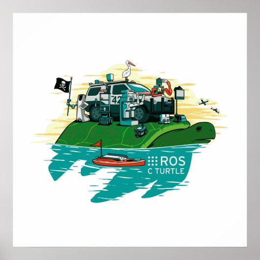 ROS CTurtle Poster (Vorne)