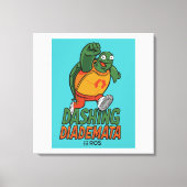 ROS Dashing Diademata auf gepackten Canvas Leinwanddruck (Vorderseite)