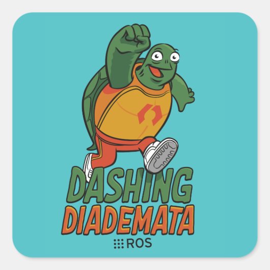 ROS Dashing Diademata Stickers (Vorderseite)