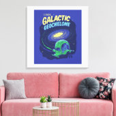 ROS Galactic Geochelone auf ummantelten Canvas Leinwanddruck (Insitu (Wohnzimmer))