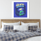 ROS Galactic Geochelone auf ummantelten Canvas Leinwanddruck (Insitu (Schlafzimmer))