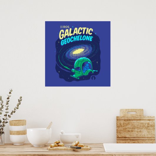 ROS Galactic Geochelone Poster (Küche)