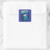 ROS Galactic Geochelone Quadratischer Aufkleber (Tasche)