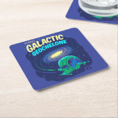 ROS Galactic Geochelone Rechteckiger Pappuntersetzer (angewinkelt)