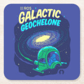 ROS Galactic Geochelone Rechteckiger Pappuntersetzer (Vorderseite)