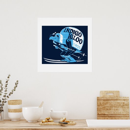 ROS Indigo Iglo Poster (Küche)