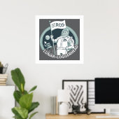 ROS Lunar Poster (Heimbüro)