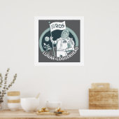 ROS Lunar Poster (Küche)
