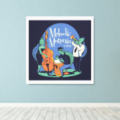 ROS Melodic Morenia Release auf ummantelten Canvas Leinwanddruck (Insitu (Holzboden))