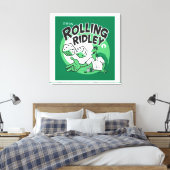 ROS Rolling Ridley Release Poster auf Leinwand (Insitu (Schlafzimmer))