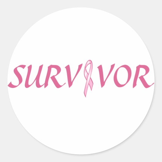 Rosa_14 Runder Aufkleber (Vorderseite)