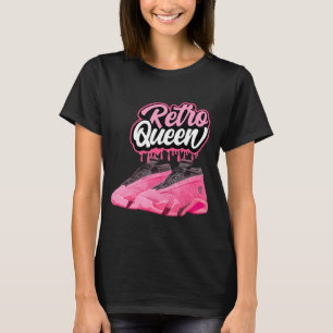 Rosa 14er Sneaker Match T-Shirts Retro Queen T