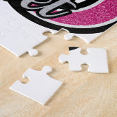 Rosa 16. Geburtstag Puzzle (Seite)