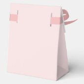 rosa 1. Geburtstag Geschenkschachtel (Rückseite)