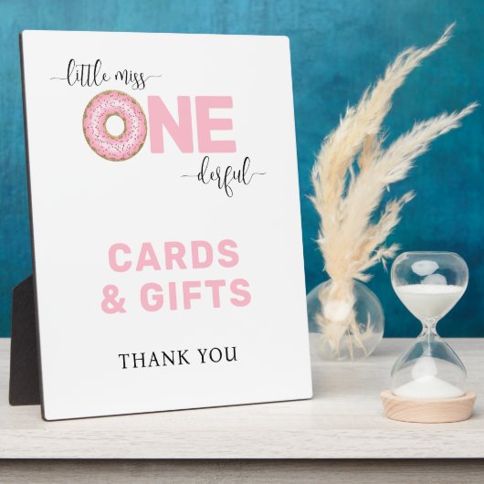 Rosa 1. Geburtstagskarten und Geschenke Fotoplatte (Seite)