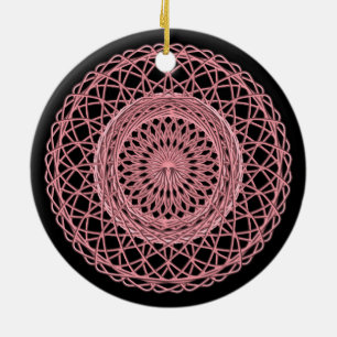 Rosa 1 keramikornament