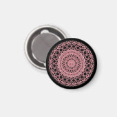 Rosa 1 magnet (Vorderseite/Rückseite)