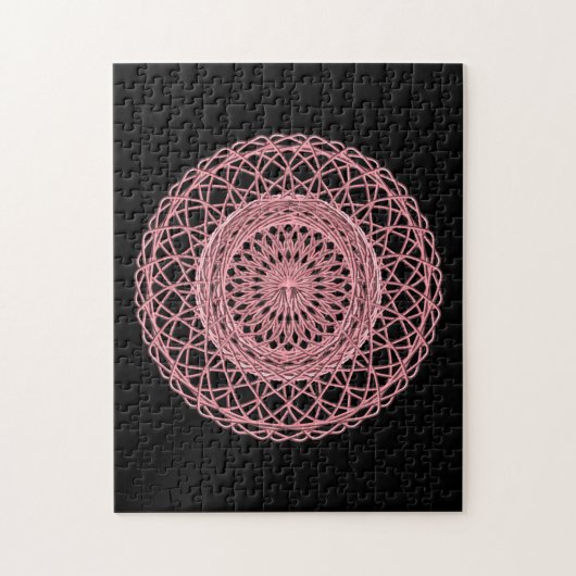 Rosa 1 puzzle (Vertikal)