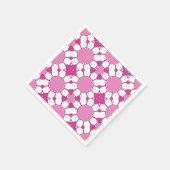 Rosa 1 serviette (Ecke)