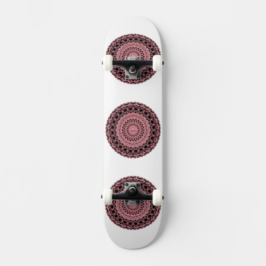 Rosa 1 skateboard (Vorderseite)