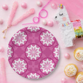 Rosa 1b pappteller (Party)