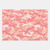 Rosa 2 Camouflage Camouflage Geschenkpapier Set (Vorderseite 2)