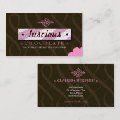 ROSA 311-LUSCIOUS u. SCHOKOLADE Visitenkarte (Vorne/Hinten)