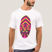 Rosa Aboriginal Mask T-Shirt (Vorderseite)