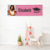 Rosa Abschluss 1 Foto modern, fett und einfach Banner (Insitu)