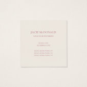 Rosa Abschluss Foto Profil Einfügen (Rückseite)