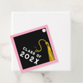 Rosa Abschluss Geschenkanhänger (Beispiel)