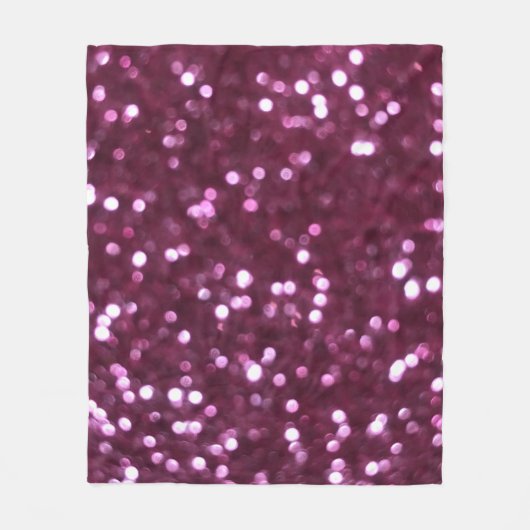 Rosa abstrakt, beide dezentrierte Lichter. Fleecedecke (Vorderseite)