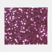 Rosa abstrakt, beide dezentrierte Lichter. Fleecedecke (Vorderseite (Horizontal))