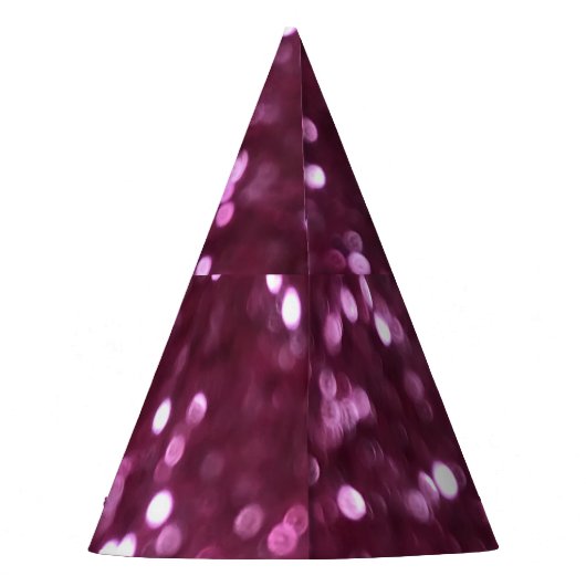 Rosa abstrakt, beide dezentrierte Lichter. Partyhütchen (Rückseite)