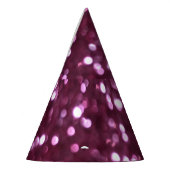 Rosa abstrakt, beide dezentrierte Lichter. Partyhütchen (Links)