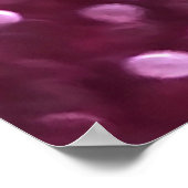Rosa abstrakt, beide dezentrierte Lichter. Poster (Ecke)