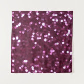 Rosa abstrakt, beide dezentrierte Lichter. Wandteppich (Vorderseite (Horizontal))