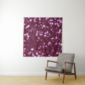 Rosa abstrakt, beide dezentrierte Lichter. Wandteppich (Beispiel (Horizontal))