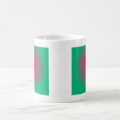 rosa abstrakt kaffeetasse (Mittel)