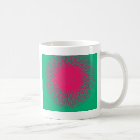 rosa abstrakt kaffeetasse (Rechts)