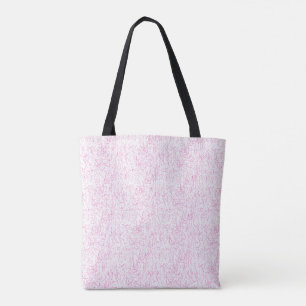Rosa abstrakte Designer-Tasche Tasche